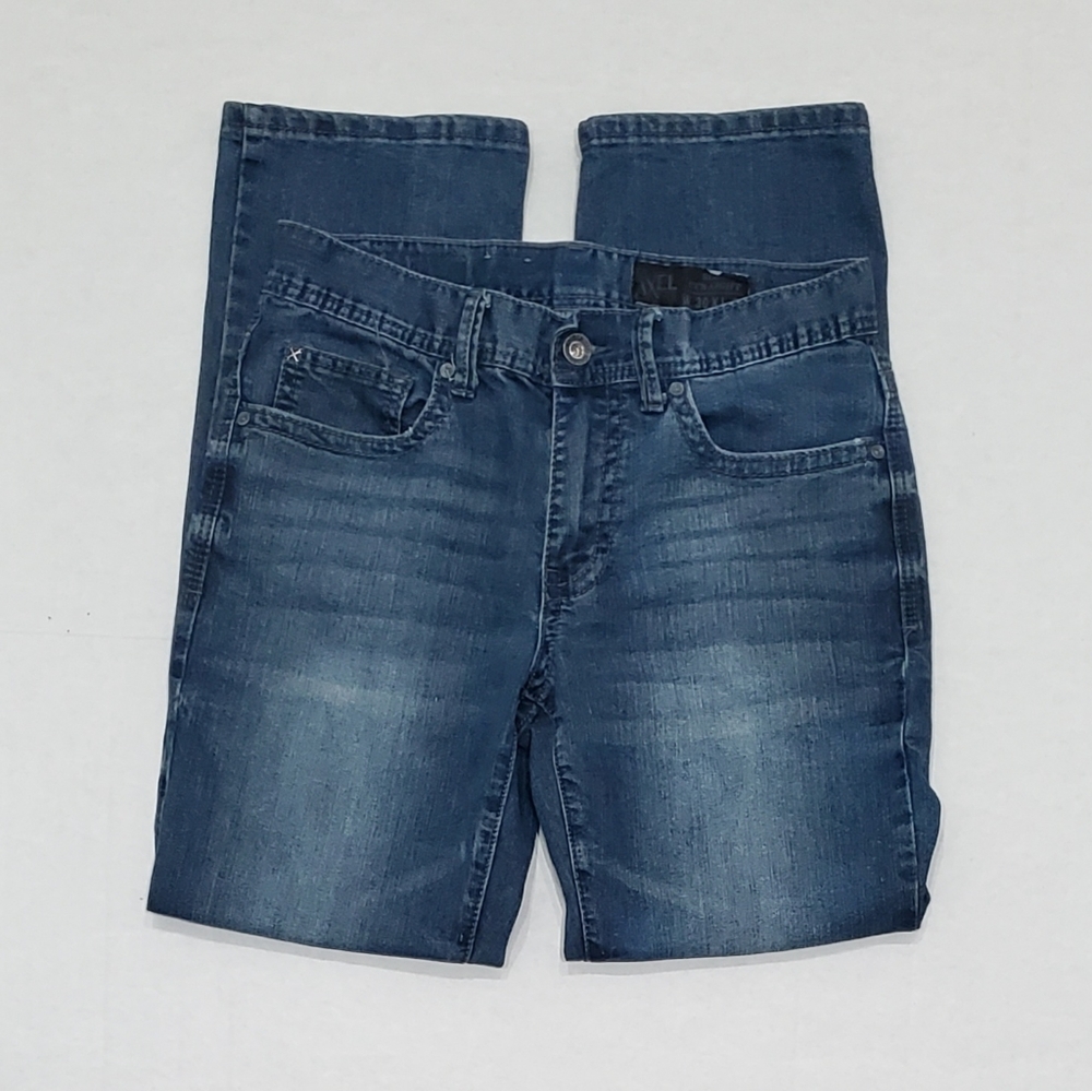 Axel TK straight slim 30x30 Distressed blue jeans